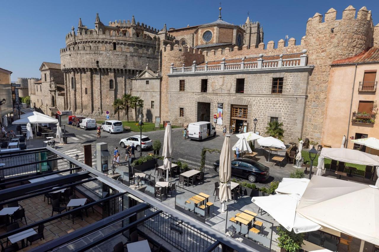 Hostal Restaurante Puerta Del Alcazar Ávila Eksteriør billede